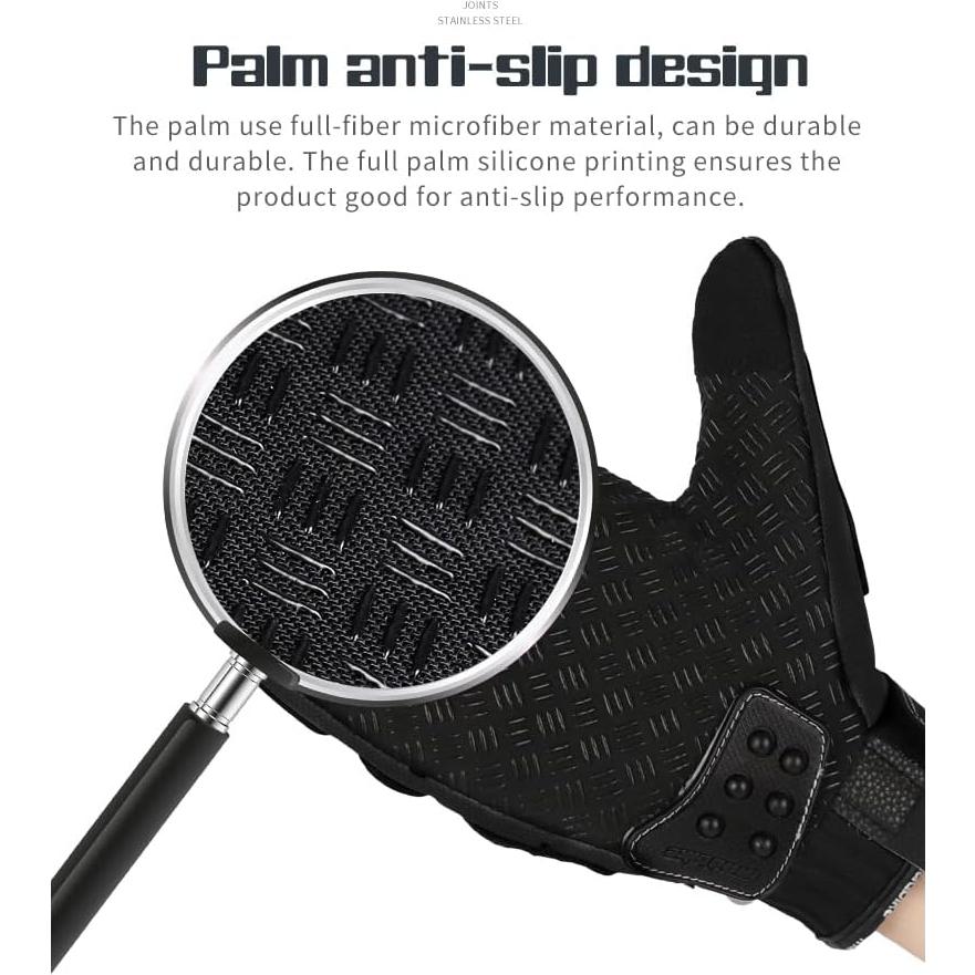 Guantes de Motocicleta Deflife Mac10C Tácticos Touchscreen