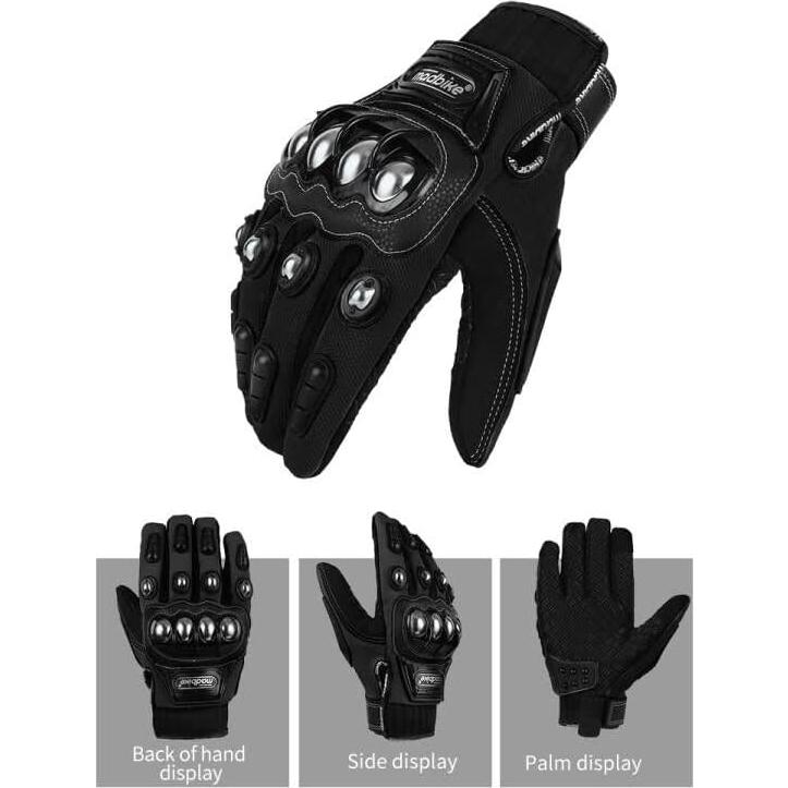 Guantes de Motocicleta Deflife Mac10C Tácticos Touchscreen