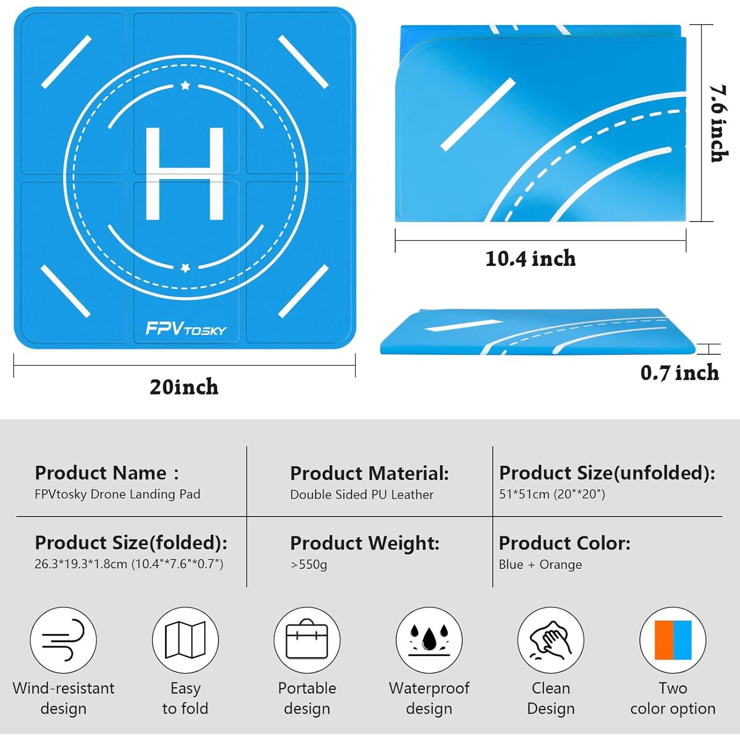 Kit Combo 9 en 1 para Drone DJI Mini 4 Pro - FPVtosky