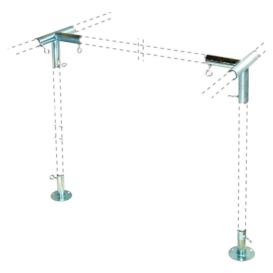 Juego de Accesorios de Extensión para Carpa Cuadrada EZ Travel