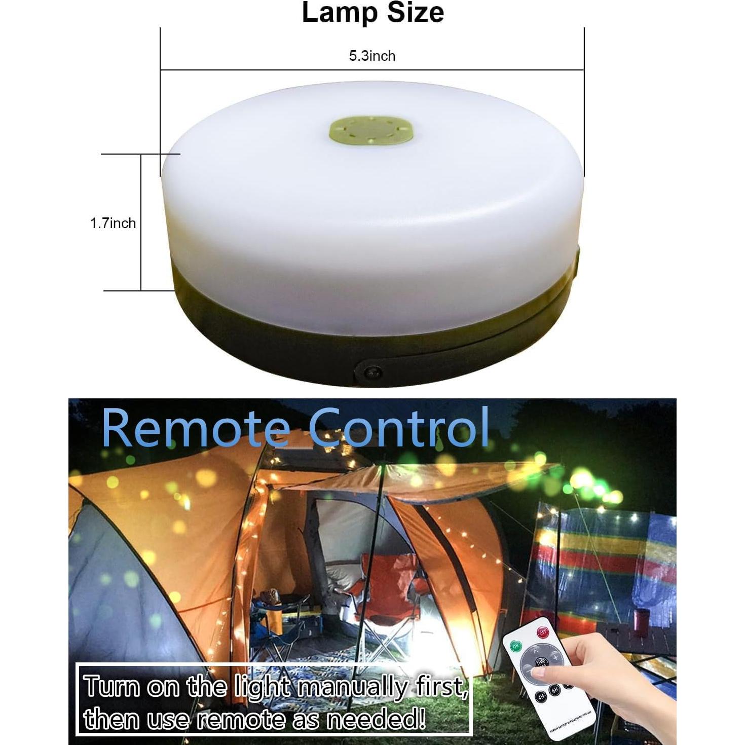Luces de Cadena para Camping SWEALEER 12m Recargables Solar USB