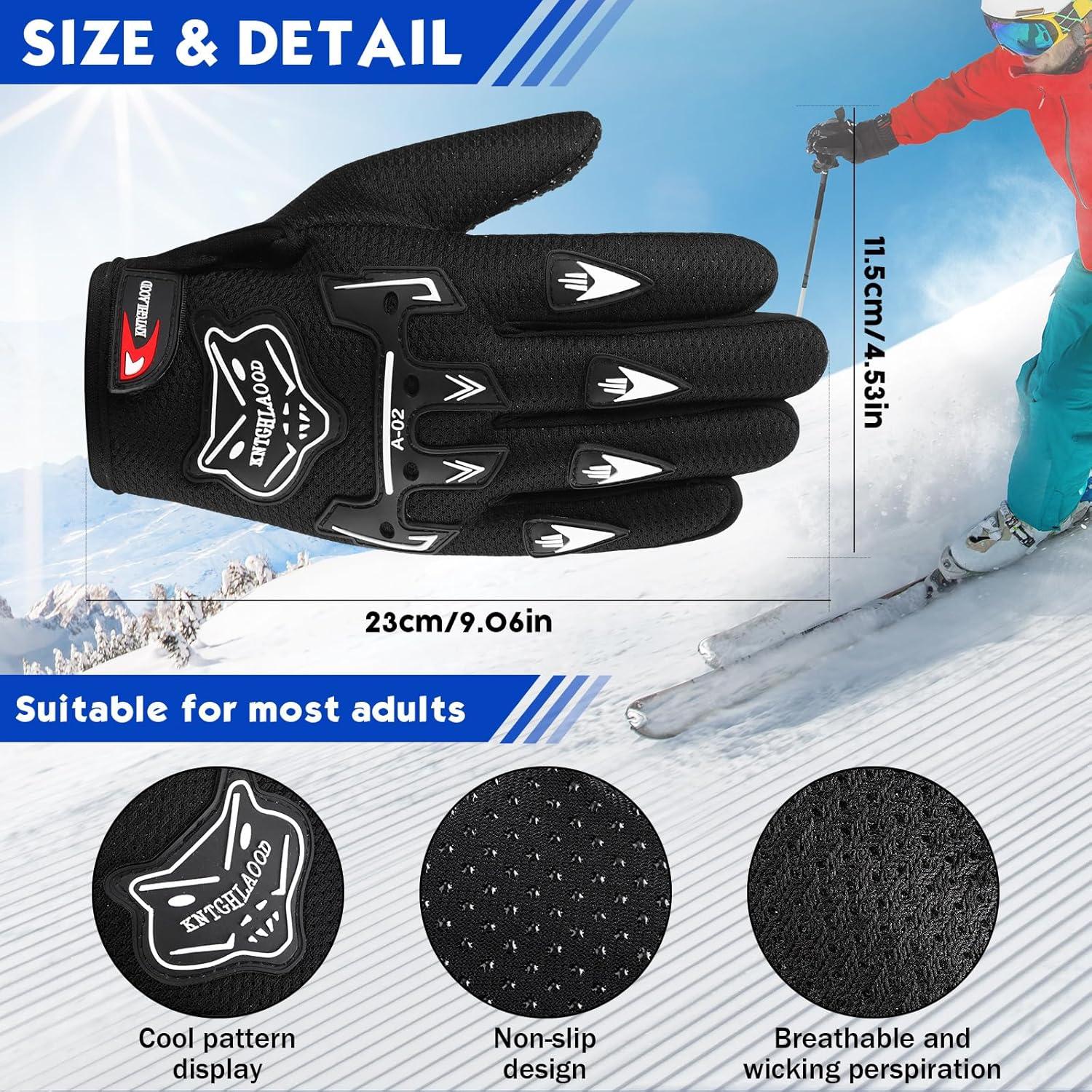 Guantes de Motocicleta Frienda para Deportes de Invierno