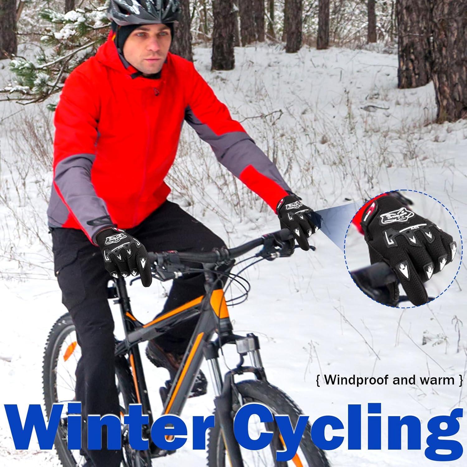 Guantes de Motocicleta Frienda para Deportes de Invierno