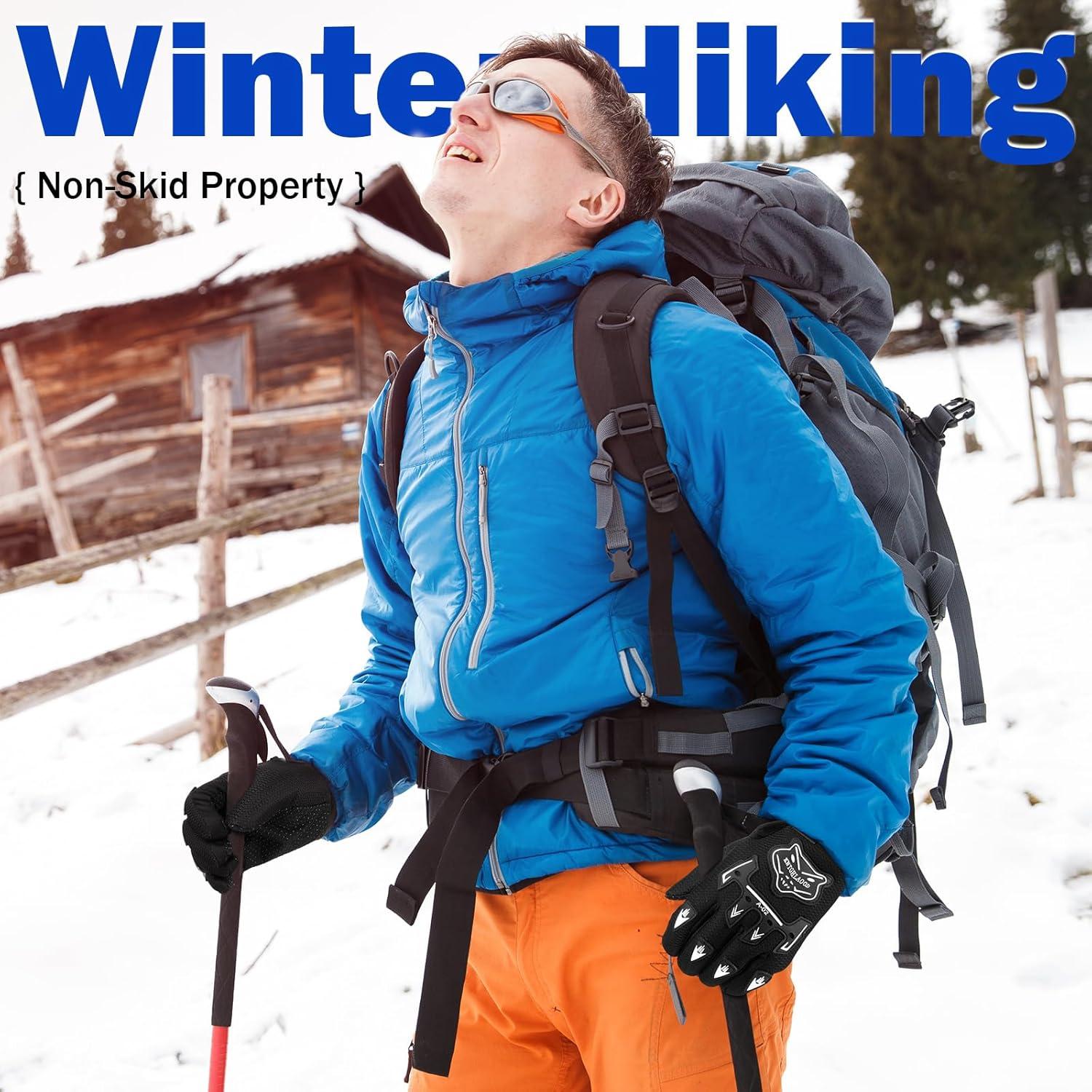 Guantes de Motocicleta Frienda para Deportes de Invierno