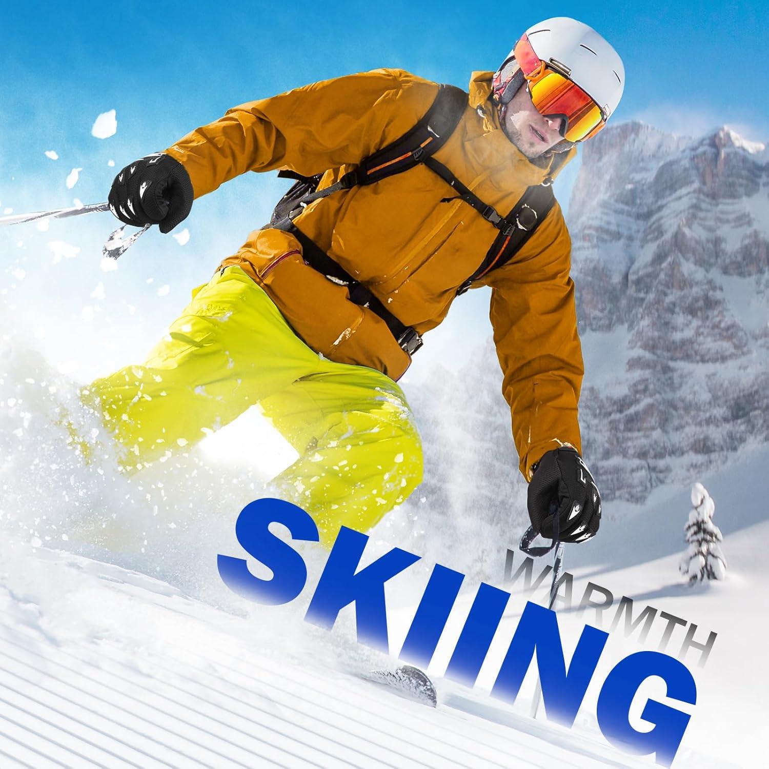 Guantes de Motocicleta Frienda para Deportes de Invierno