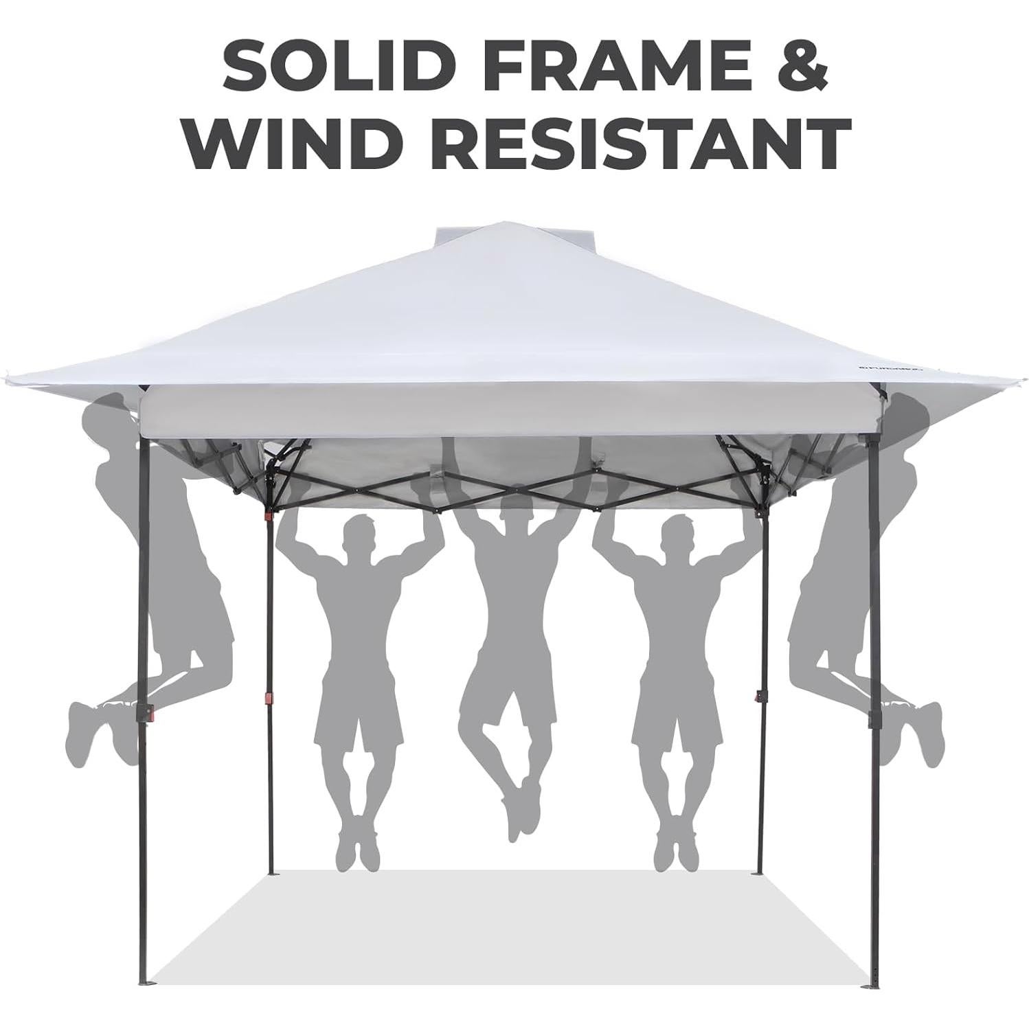 Carpa Plegable FUNDANGO 10x10 Caqui Impermeable UV