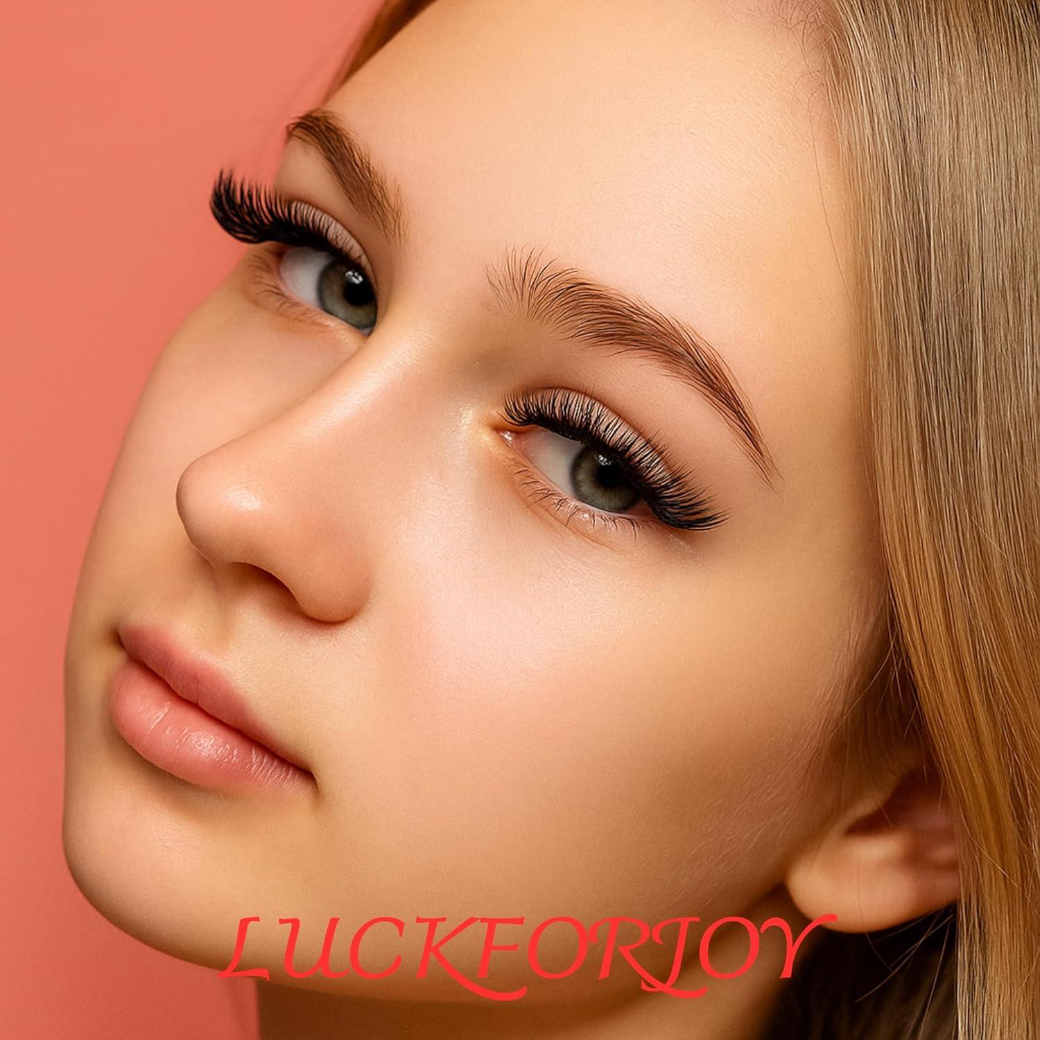 Kit de Extensión de Pestañas LUCKFORJOY 30D 40D 480PCS