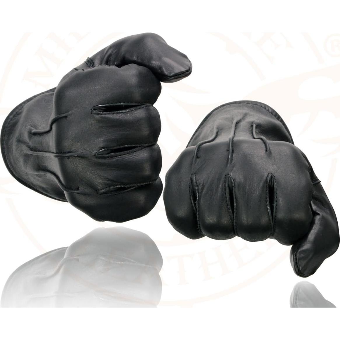 Guantes de motocicleta Milwaukee Leather SH234 de cuero térmico