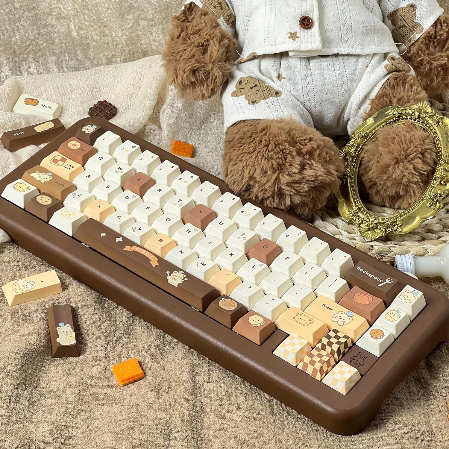 Conjunto de Teclas PBT 145 para Teclado Mecánico COOMICKEY