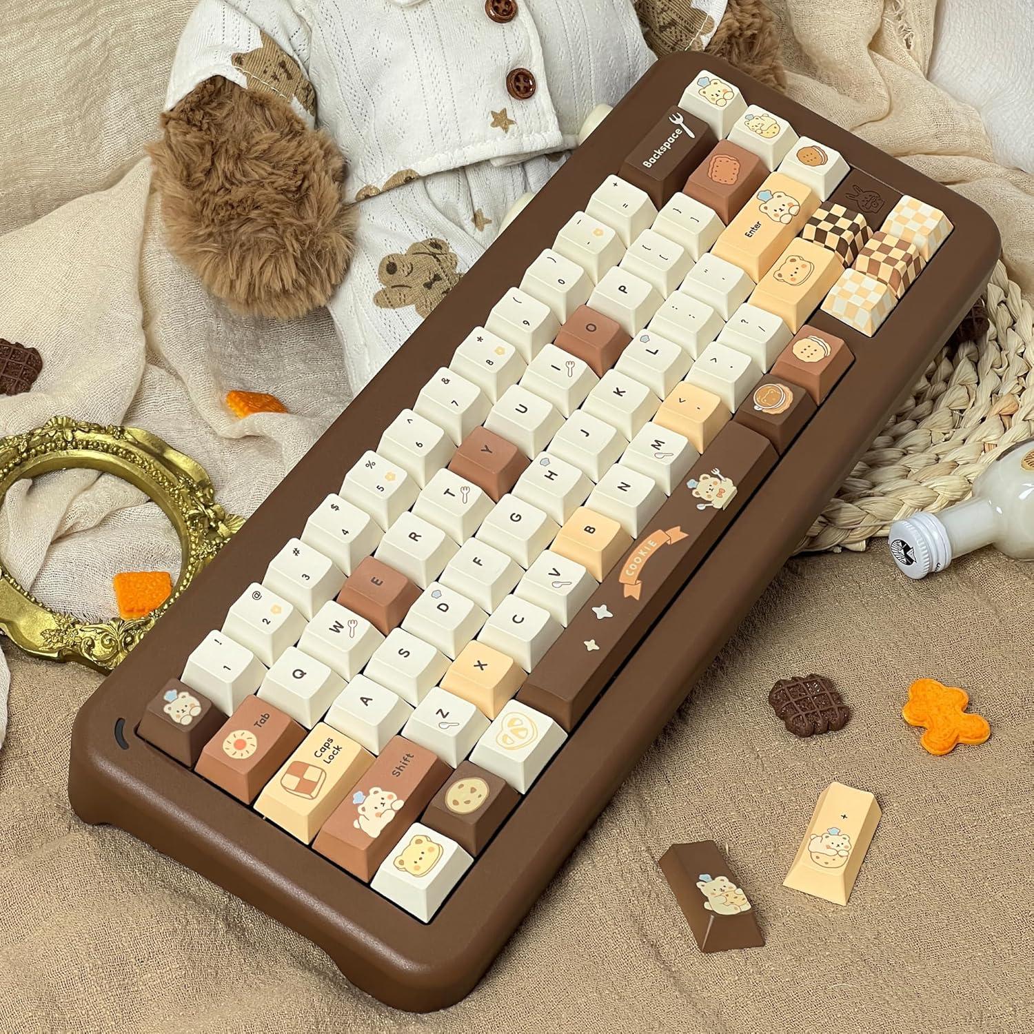 Conjunto de Teclas PBT 145 para Teclado Mecánico COOMICKEY