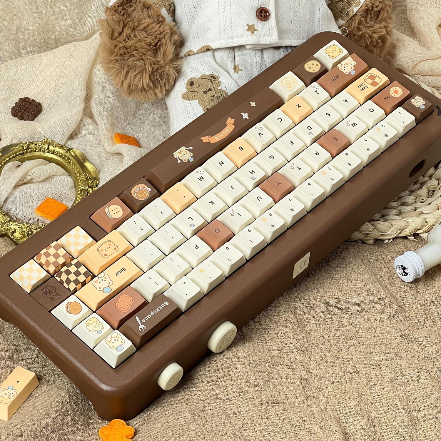 Conjunto de Teclas PBT 145 para Teclado Mecánico COOMICKEY