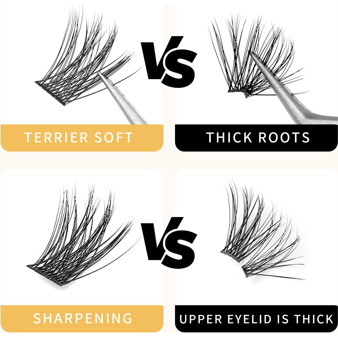 Kit de Pestañas Falsas Vayator D Curl 8-20mm Mixto