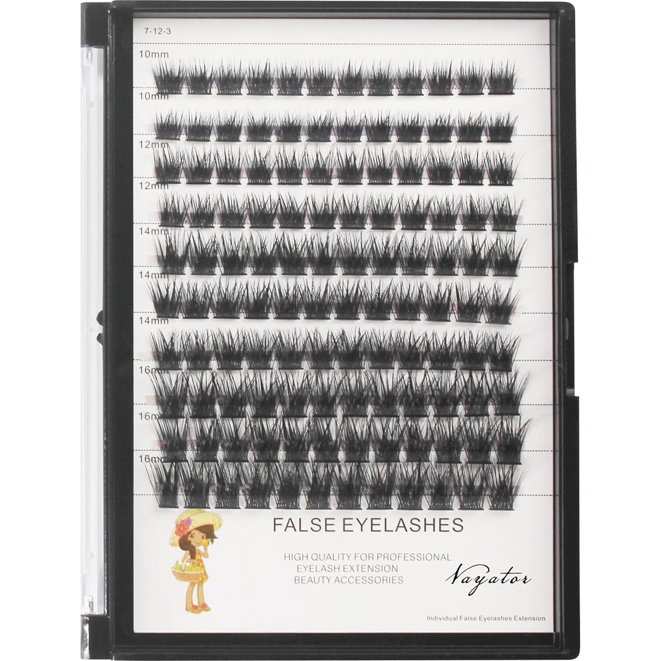 Kit de Pestañas Falsas Vayator D Curl 8-20mm Mixto