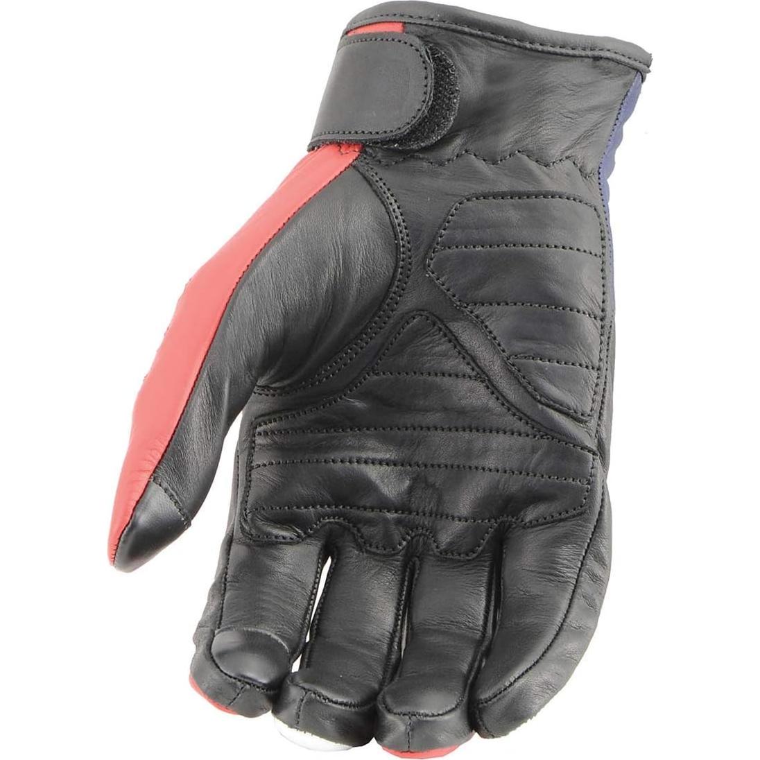 Guantes de Moto Milwaukee MG7527 Hombre Cuero iTouch Negro