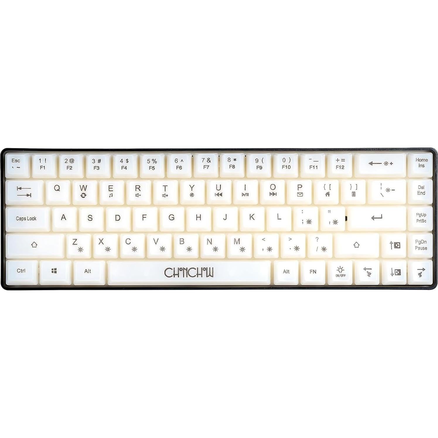 Teclado Gaming Mini 60% CHONCHOW G31D RGB USB C Compacto