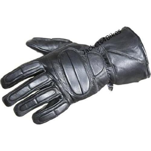 Guantes de Moto Invierno Jackets 4 Bikes XL Cuero Negro
