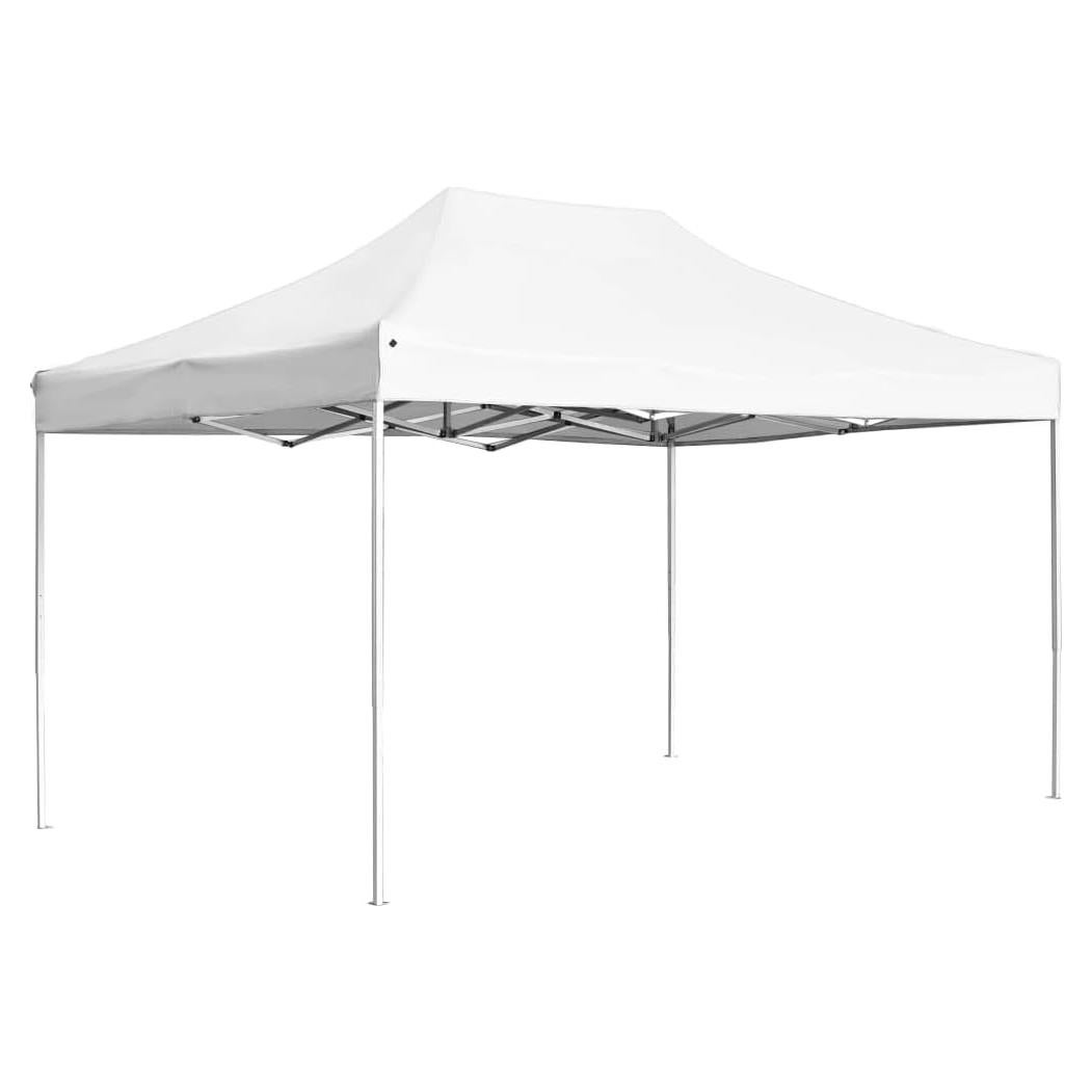 Carpa de Fiesta Plegable MINERWALL 4.5m x 3m Blanca