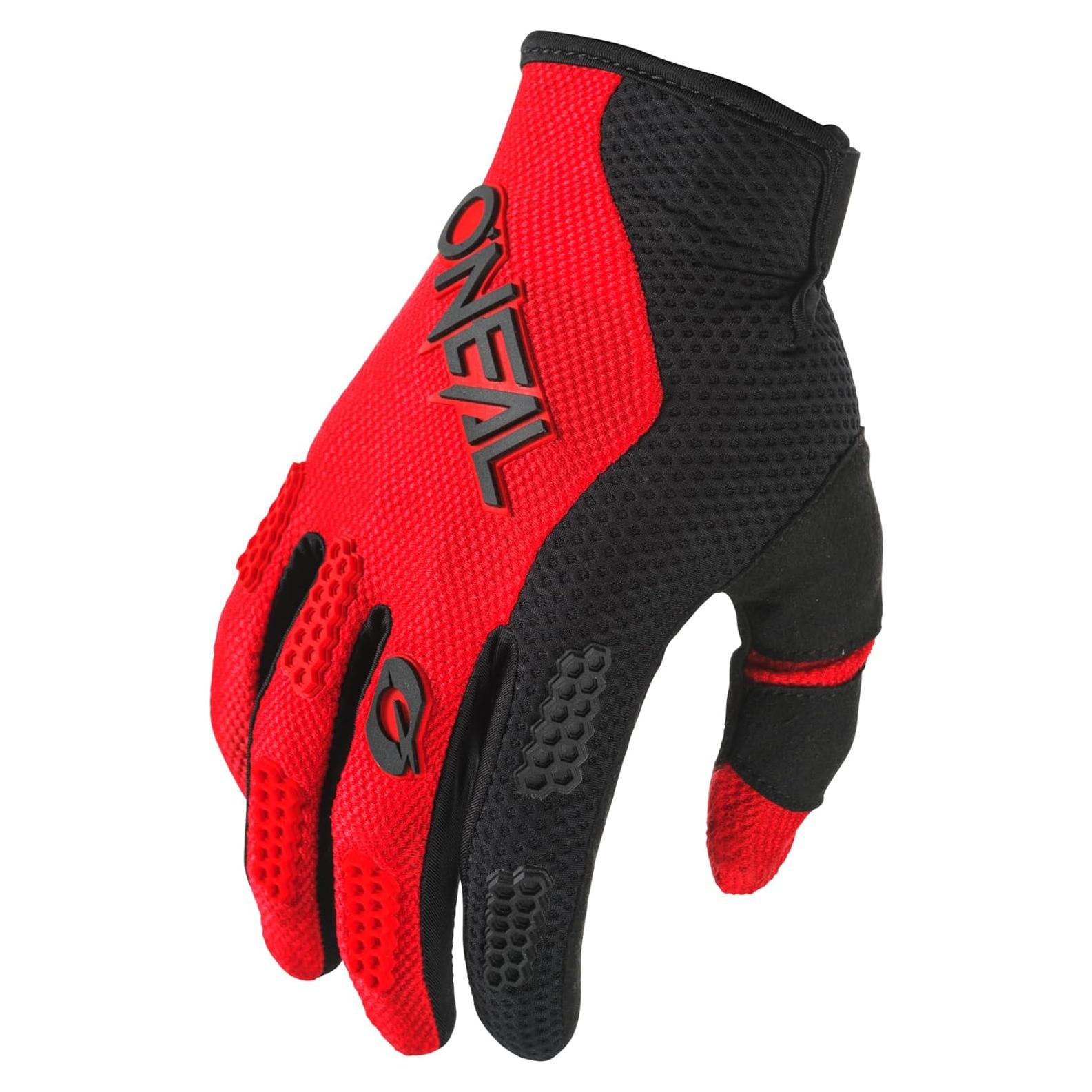 Guante O'NEAL Element Motocross Negro/Rojo Talla 10