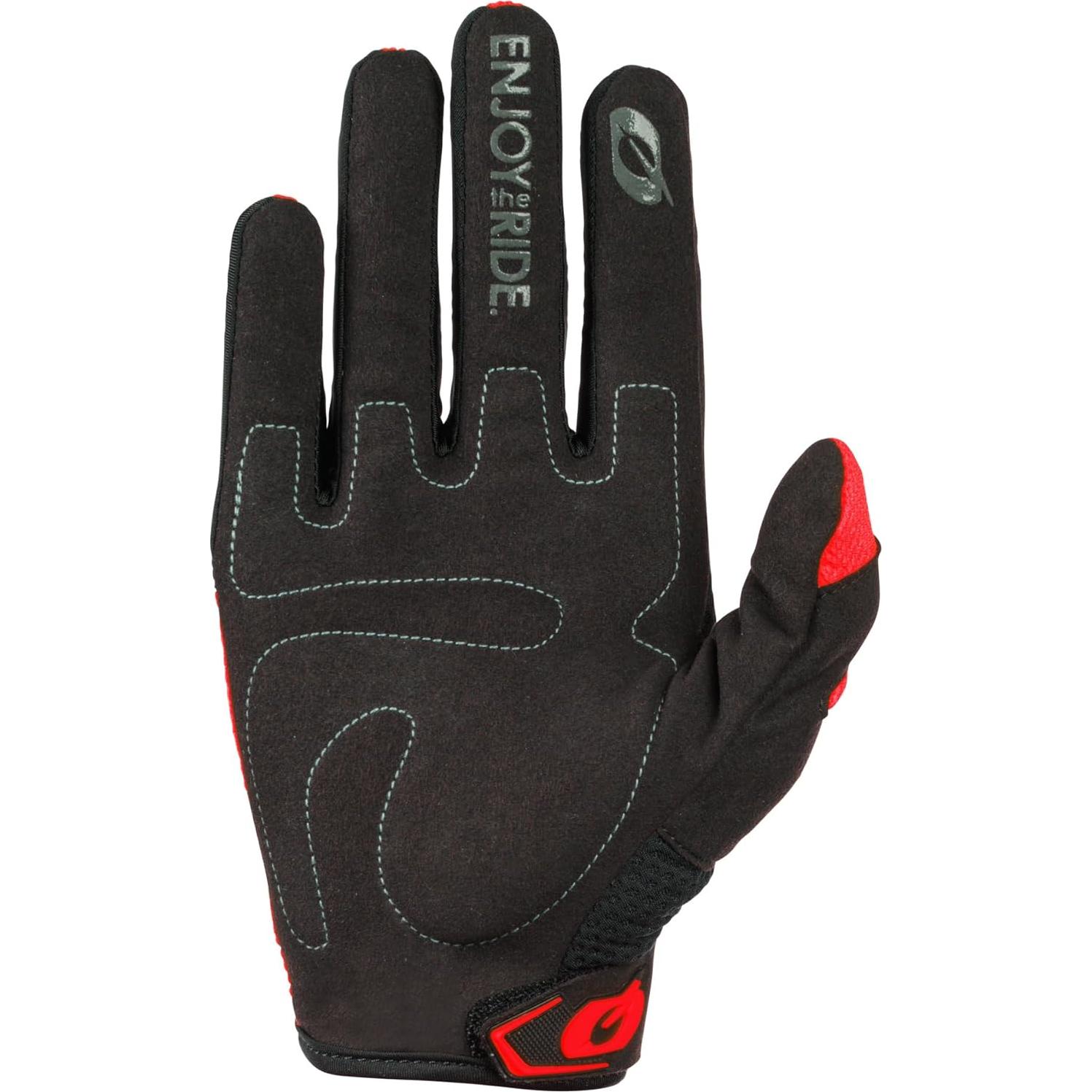 Guante O'NEAL Element Motocross Negro/Rojo Talla 10