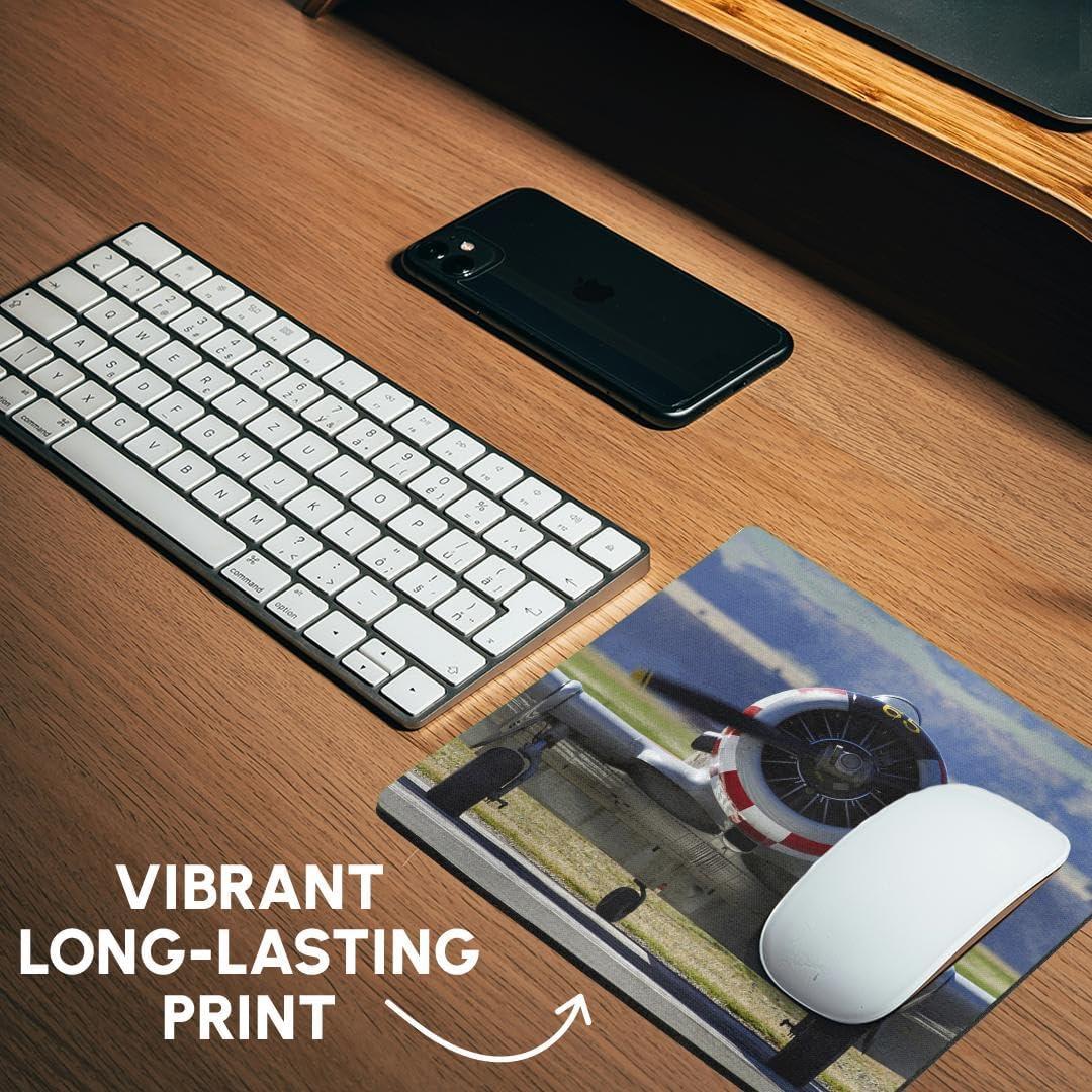 Alfombrilla de Ratón 3D Rose Harvards Norteamericanos 20x20 cm