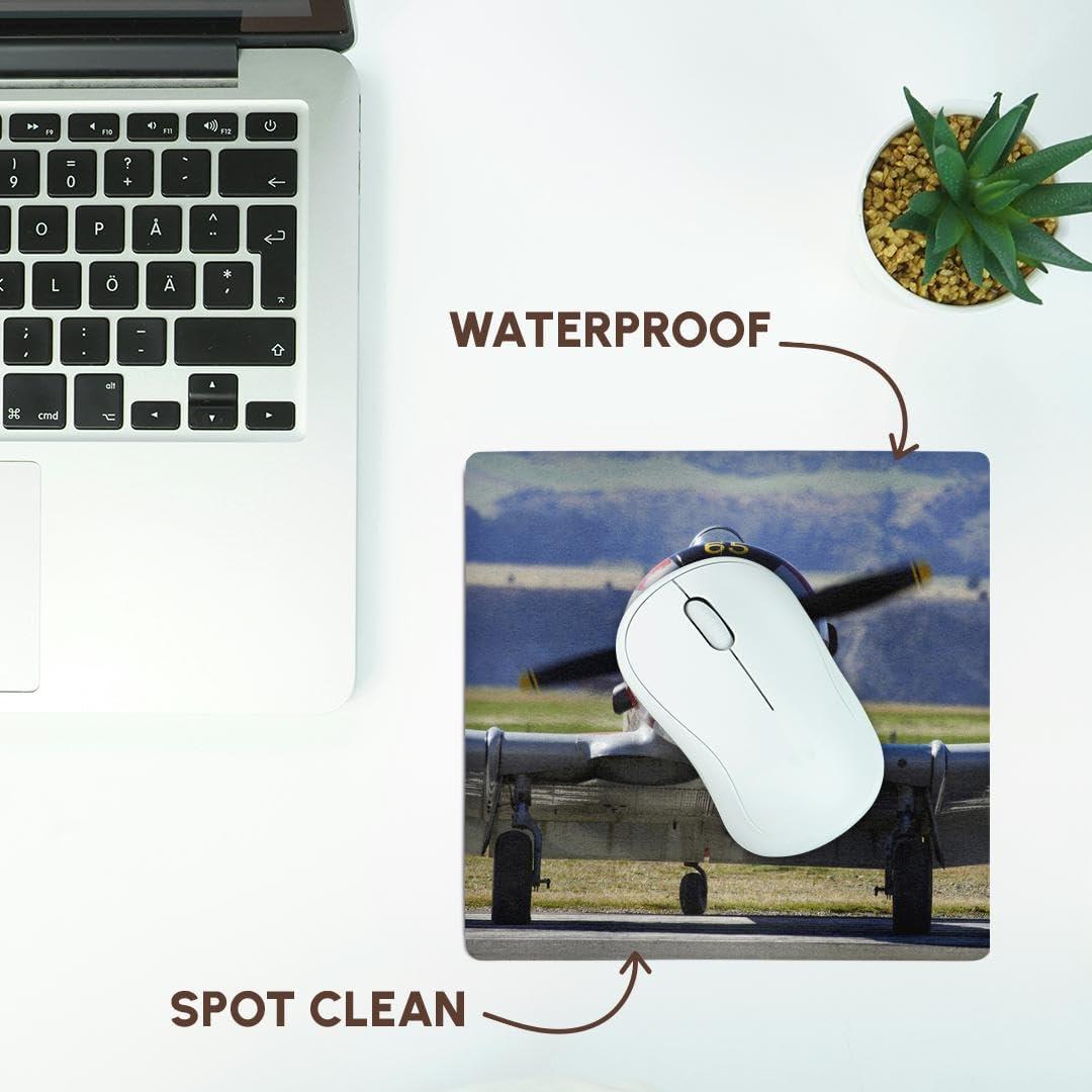 Alfombrilla de Ratón 3D Rose Harvards Norteamericanos 20x20 cm