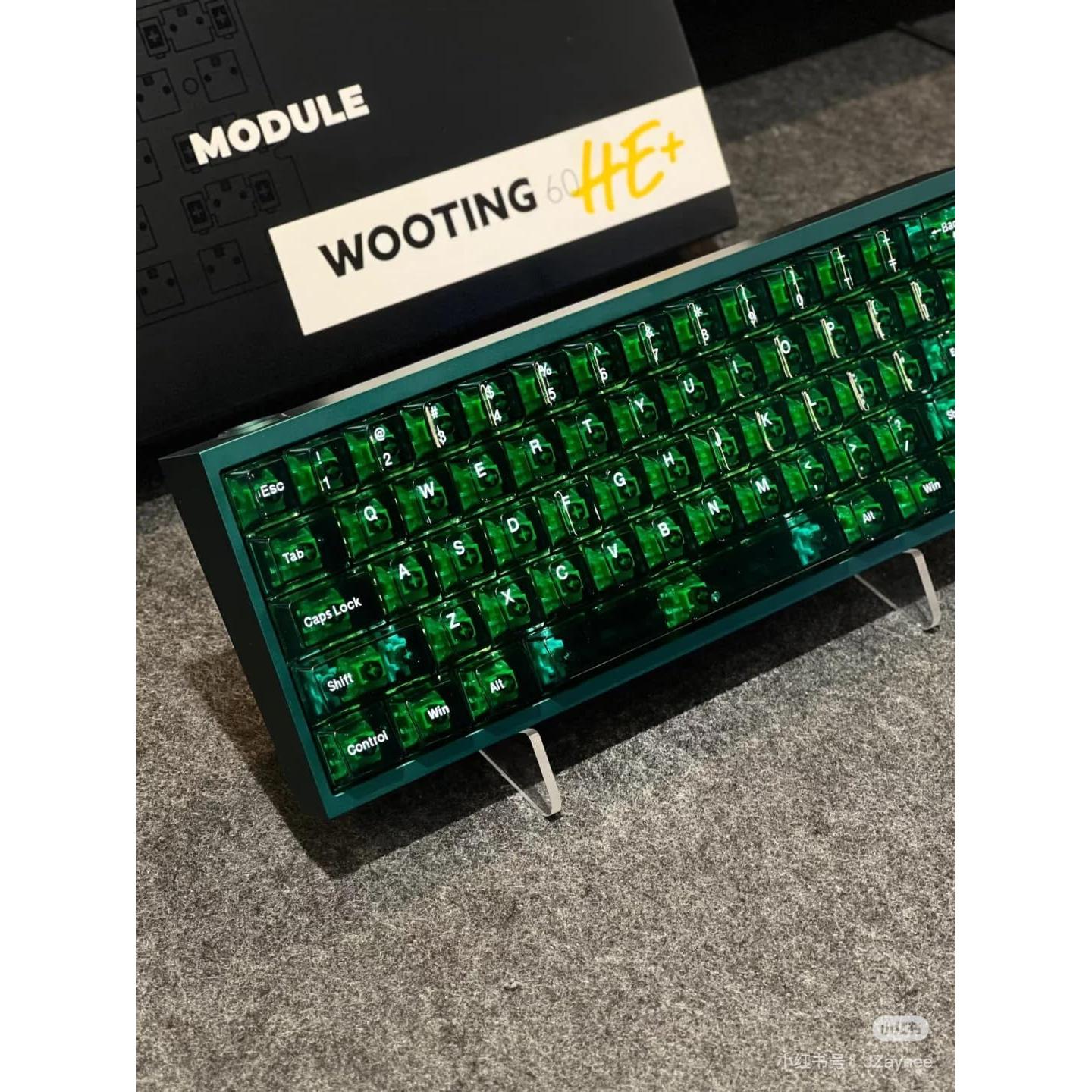 Teclas Transparentes Verde Esmeralda GEKUCAP 157 Teclas PC