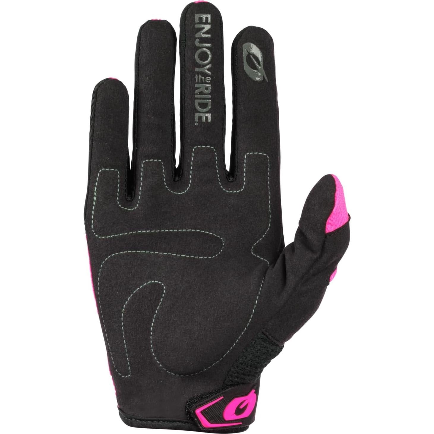 Guante O'NEAL Element Mujer Negro/Rosa Talla 7 Motociclismo