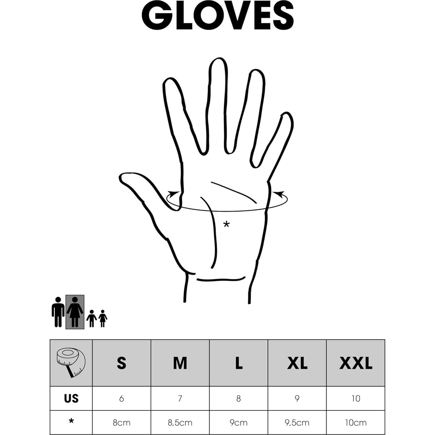 Guante O'NEAL Element Mujer Negro/Rosa Talla 7 Motociclismo