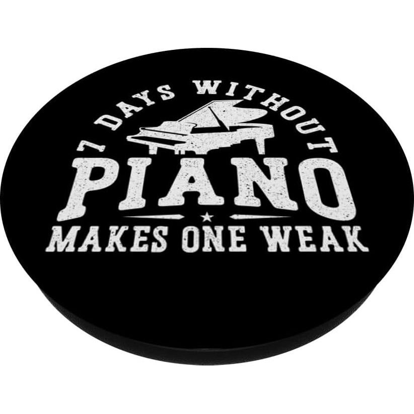 PopGrip Adhesivo PopSockets Profesor de Piano 7 Días Sin Piano