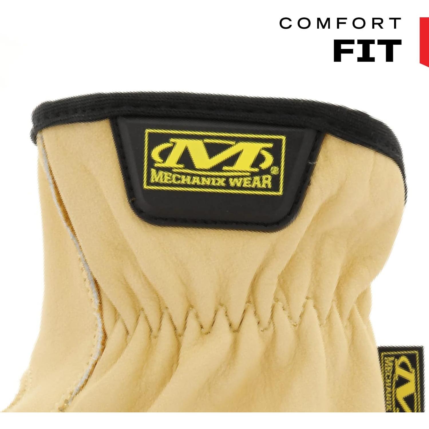 Guante de Trabajo Mechanix Wear Cuero Durahide Marrón Pequeño