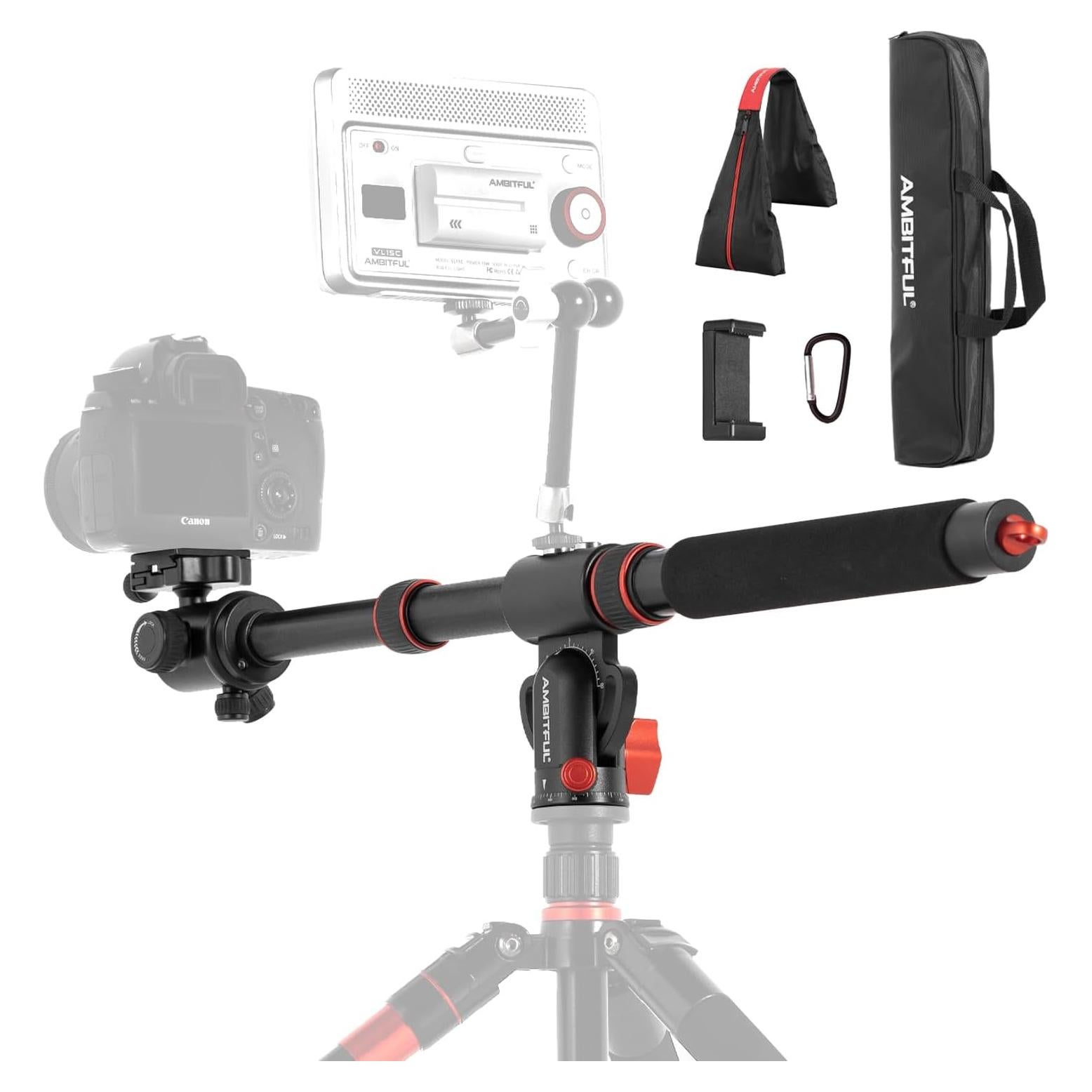 Brazo de Trípode AMBITFUL GM104 106cm Ajustable 10kg