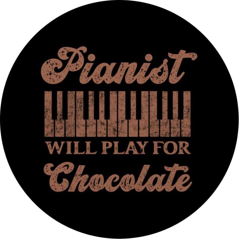 PopSockets Adhesivo PopGrip Profesor de Piano Vintage