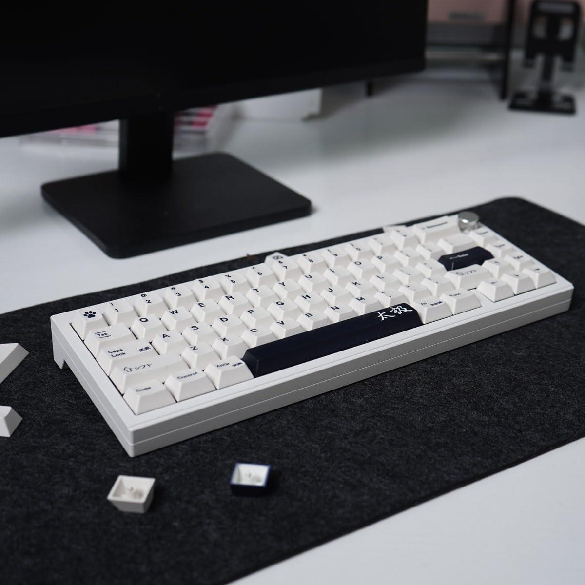 Teclado Mecánico Gliging 133 Teclas DYE-Sub PBT Ergonomico