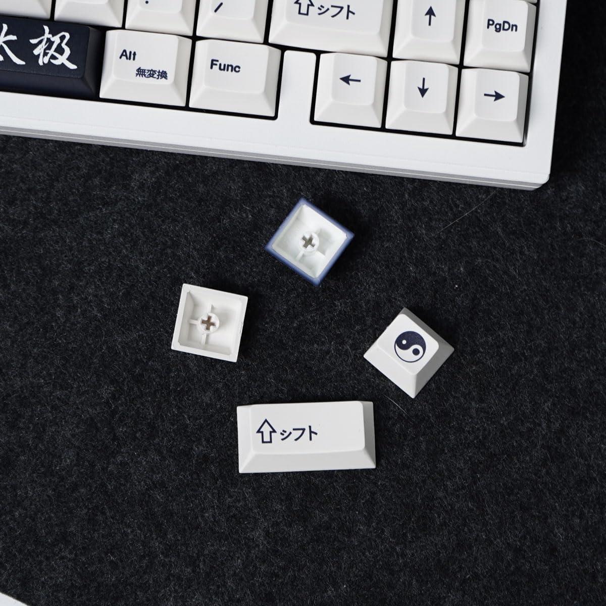 Teclado Mecánico Gliging 133 Teclas DYE-Sub PBT Ergonomico