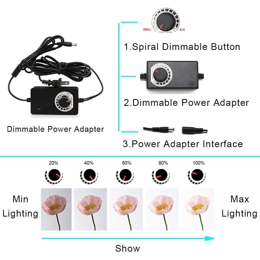 Caja de Luz LED Estudio Fotográfico REFLEX CAMERA 120x50cm