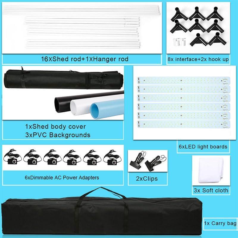 Caja de Luz LED Estudio Fotográfico REFLEX CAMERA 120x50cm