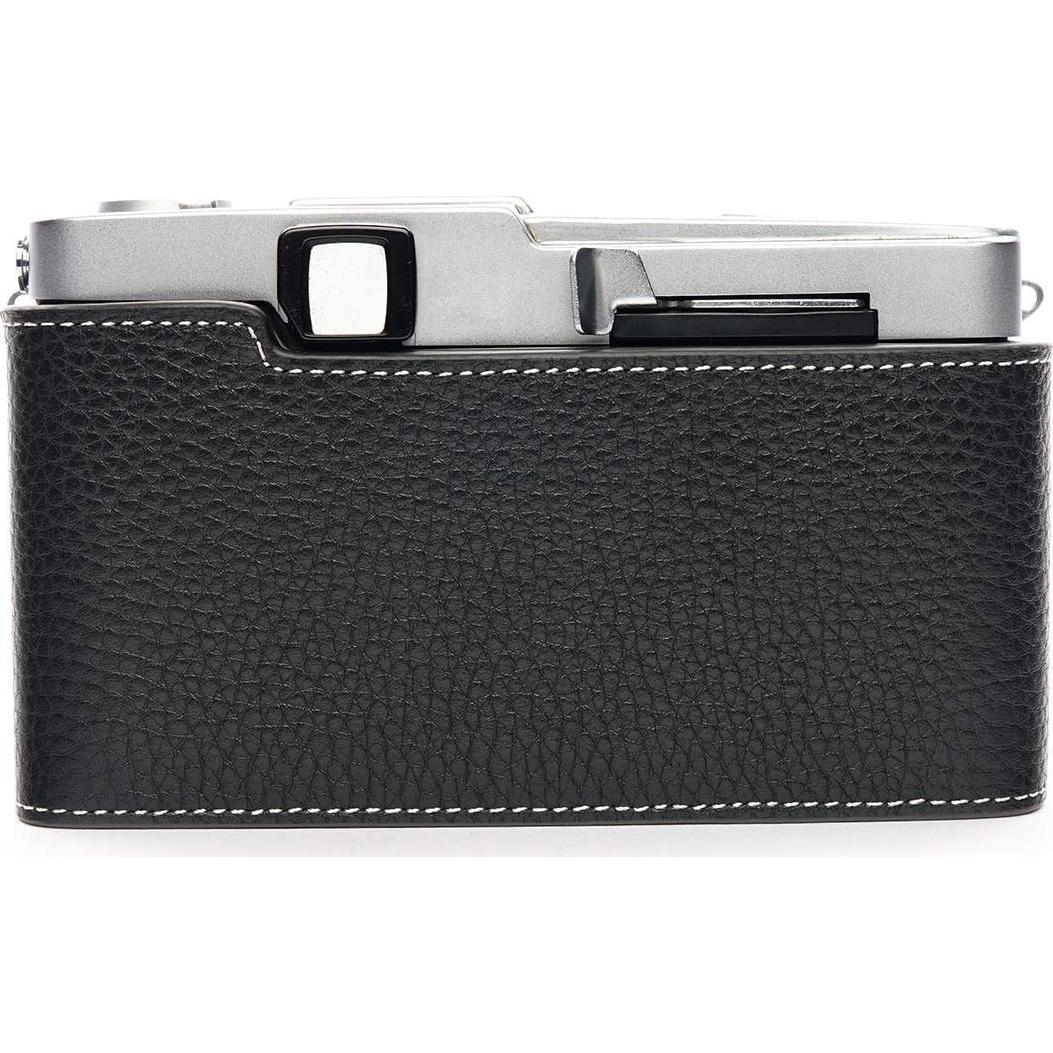 Funda de Cámara de Cuero Real BolinUS para Olympus Pen-FT