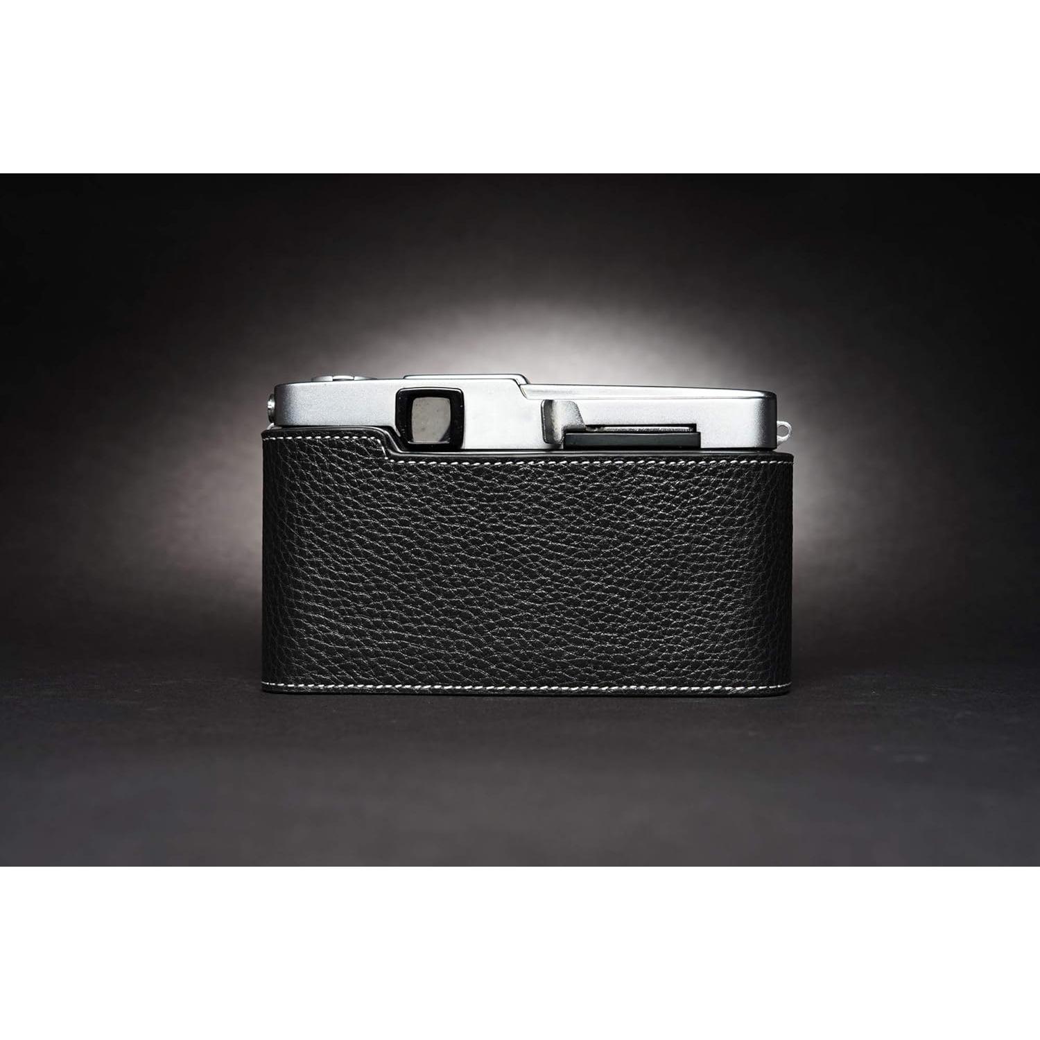 Funda de Cámara de Cuero Real BolinUS para Olympus Pen-FT