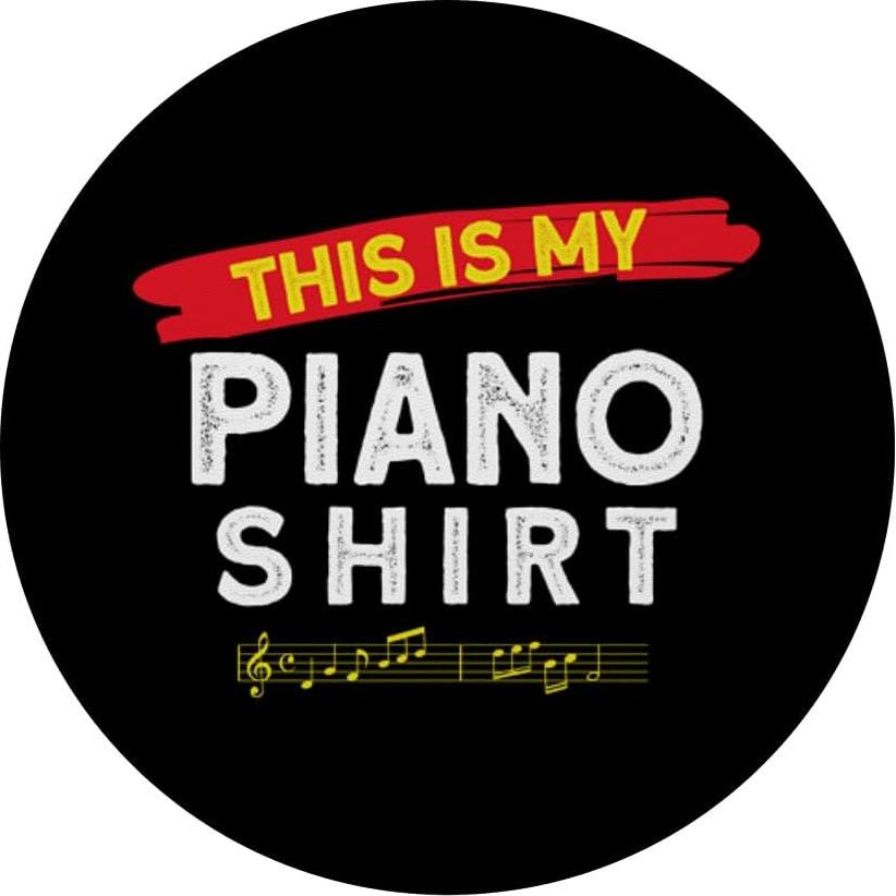 PopSockets Adhesivo PopGrip Profesor de Piano Negro