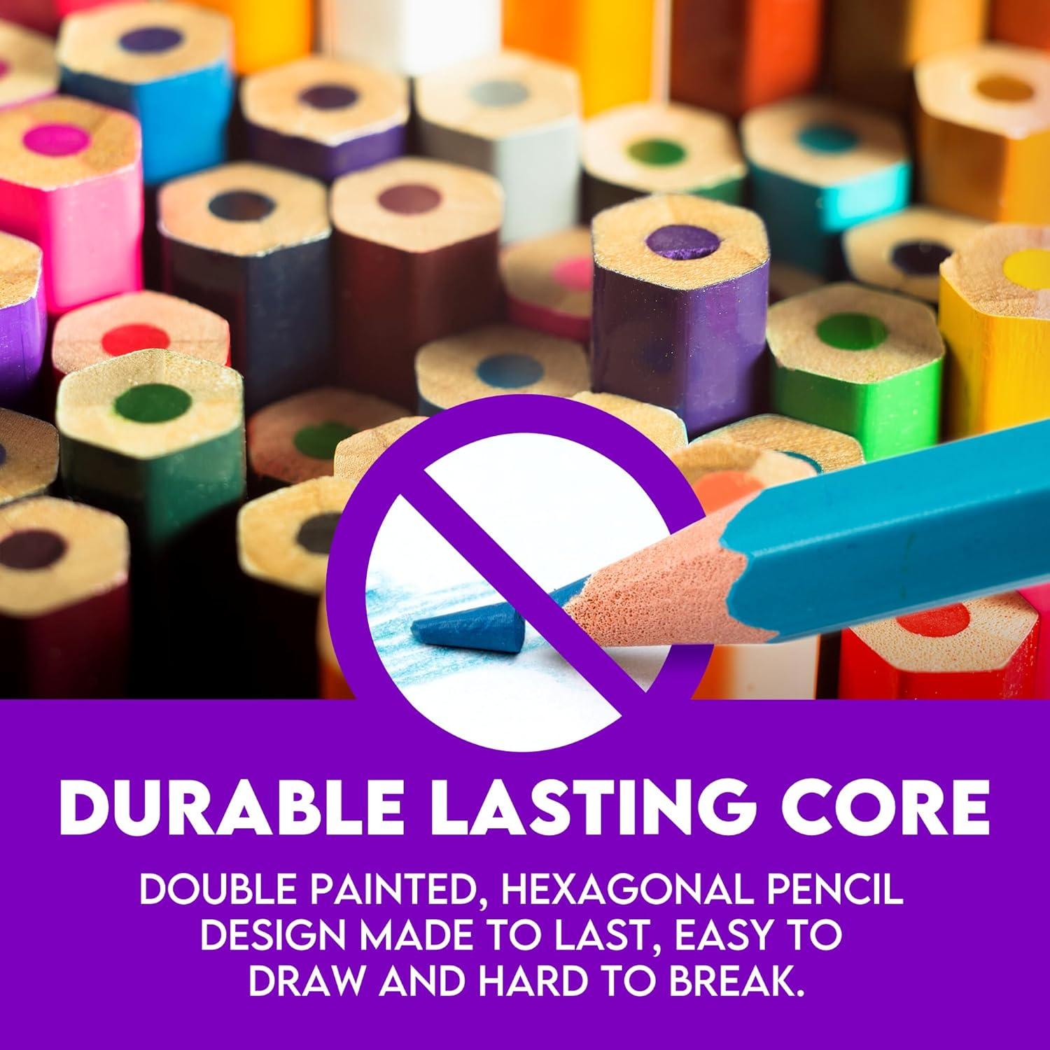 Set de 12 Lápices de Colores Minecraft Pun Labs - Regalo Ideal