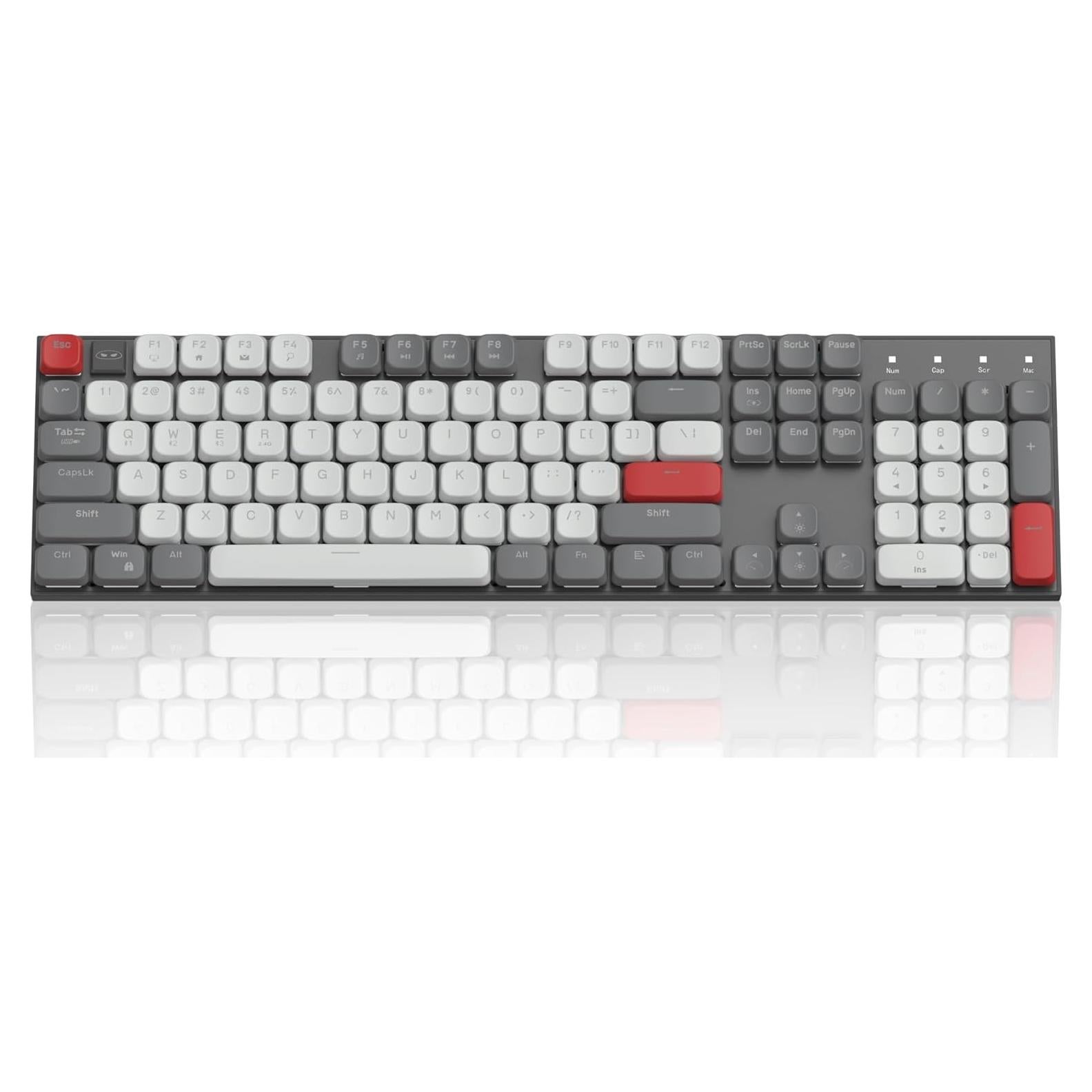 Teclado Mecánico Inalámbrico Camiysn Moon104 RGB 104 Teclas