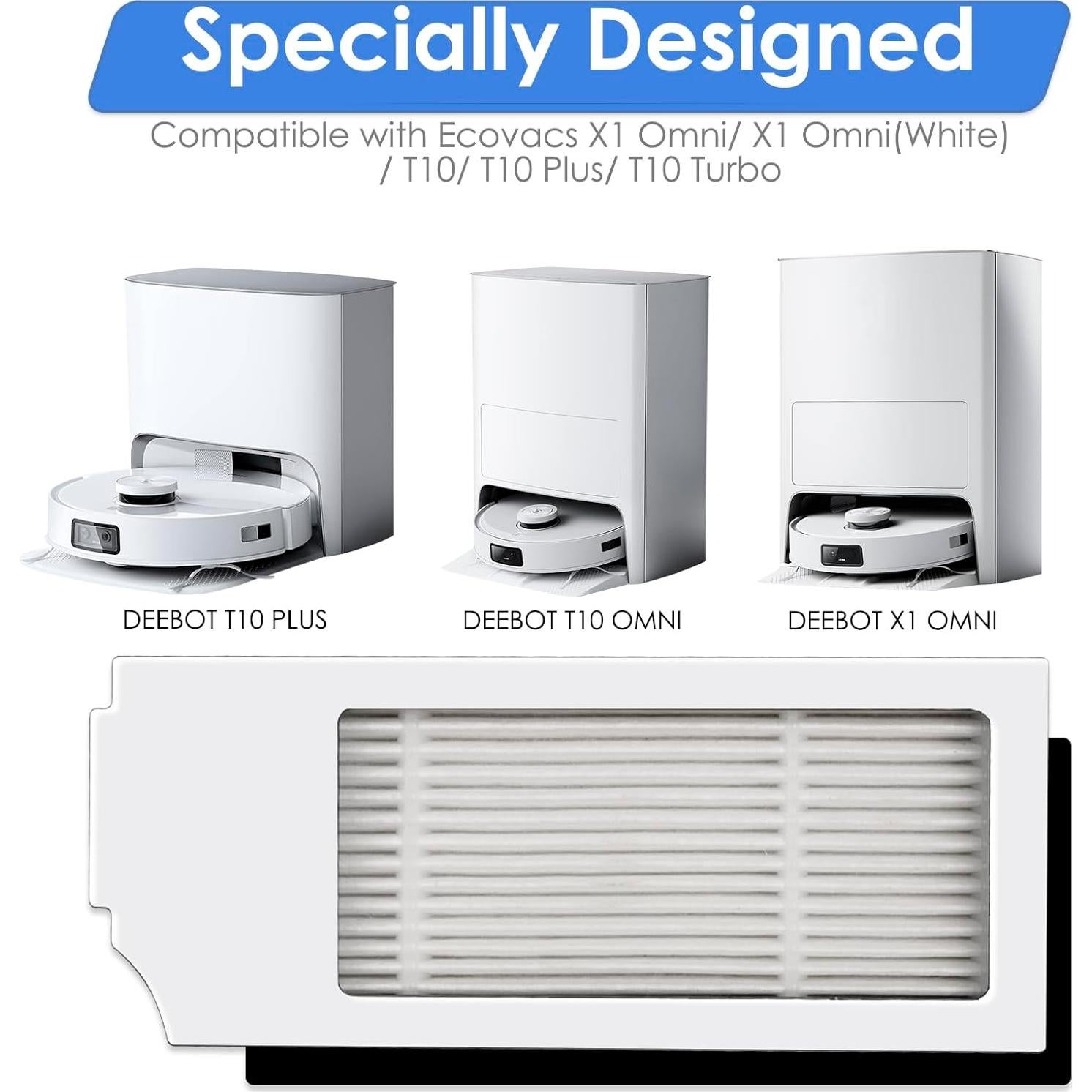 Filtros HEPA de Reemplazo FILTERIST N20 Plus - 4 Piezas