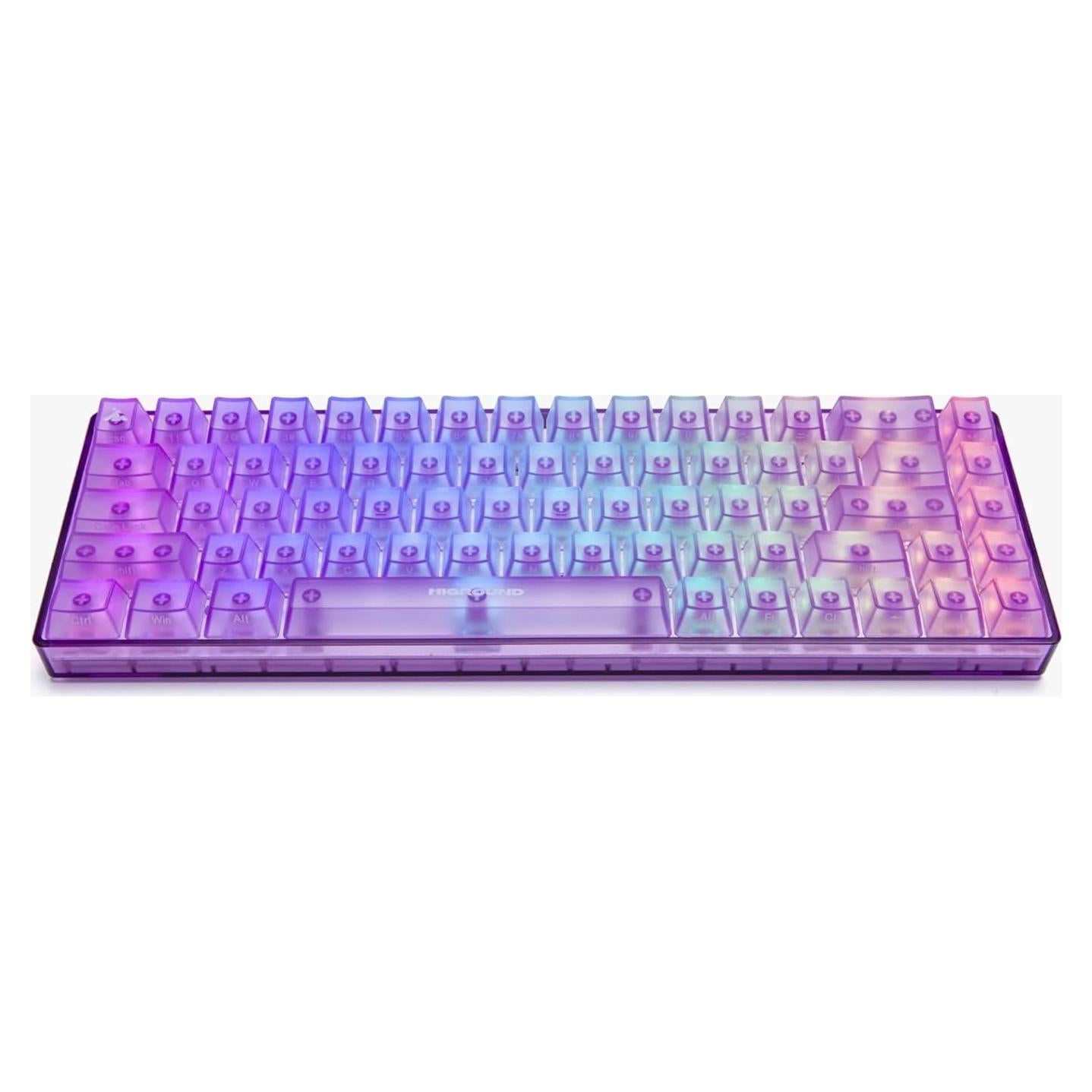 Teclado Mecánico Higround HG65 Ametista 65% RGB USB