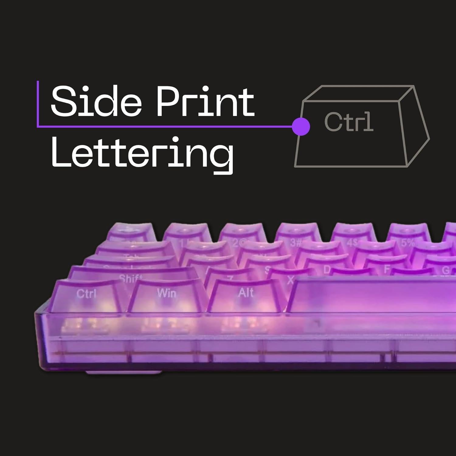 Teclado Mecánico Higround HG65 Ametista 65% RGB USB