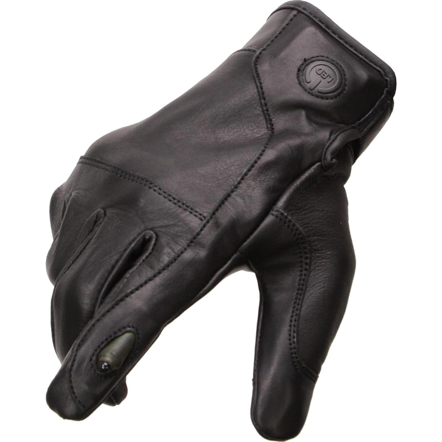 Guantes de Cuero Milwaukee LED Táctiles Hombre X-Grande