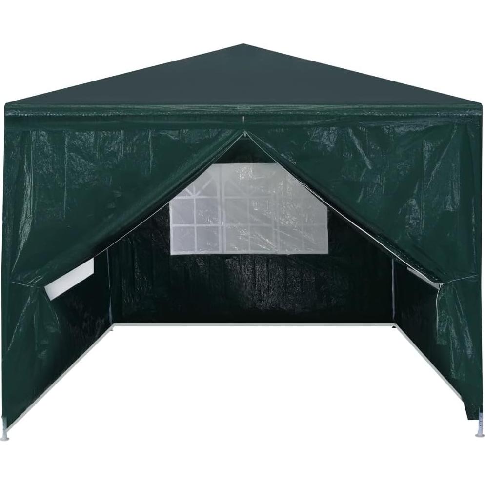 Carpa de Fiesta YELWHI 2.99m x 2.99m Verde Resistente al Agua