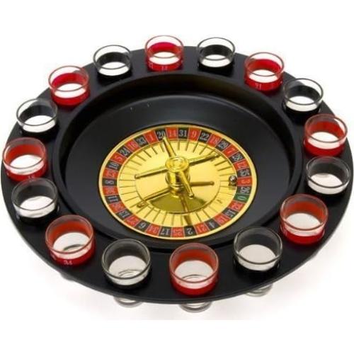 Juego de Ruleta de Shot Fairly Odd Novelties 16 Piezas