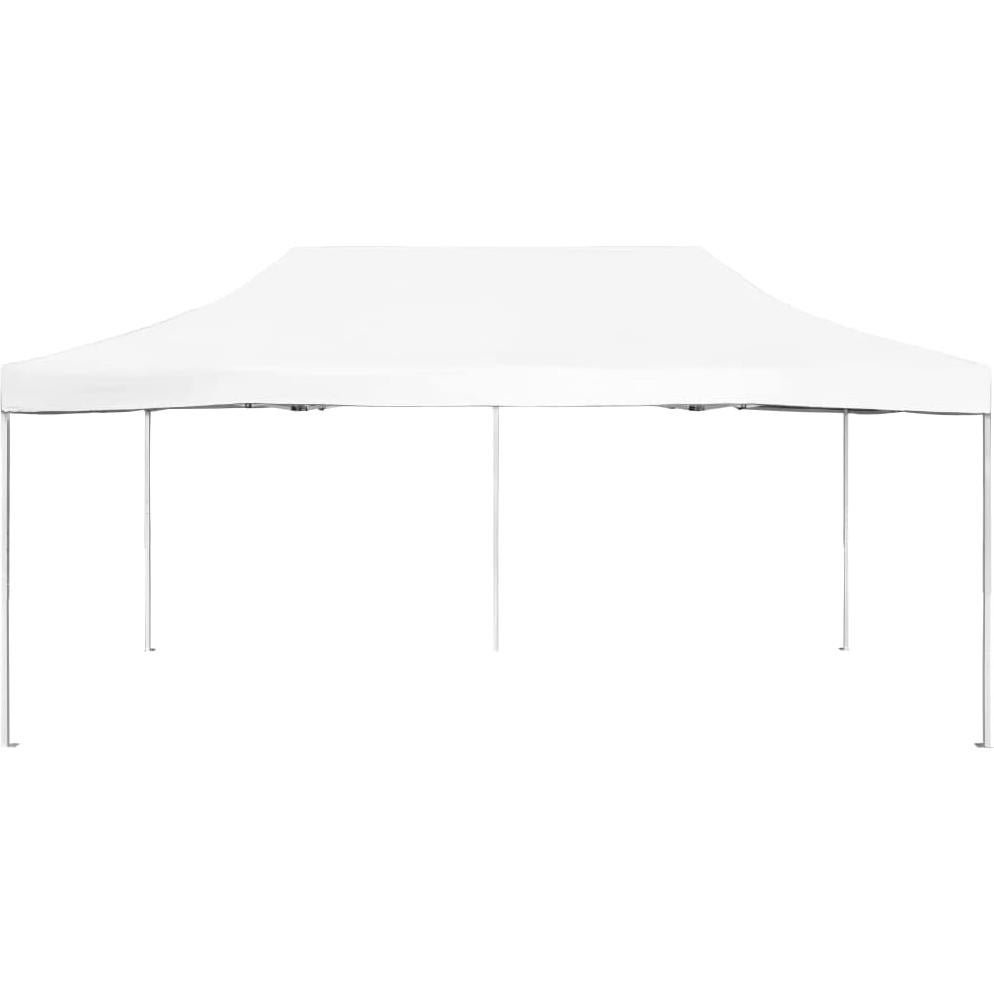 Carpa de Fiesta Plegable ANYCHOLE 5.4x3.0m Blanca Resistente