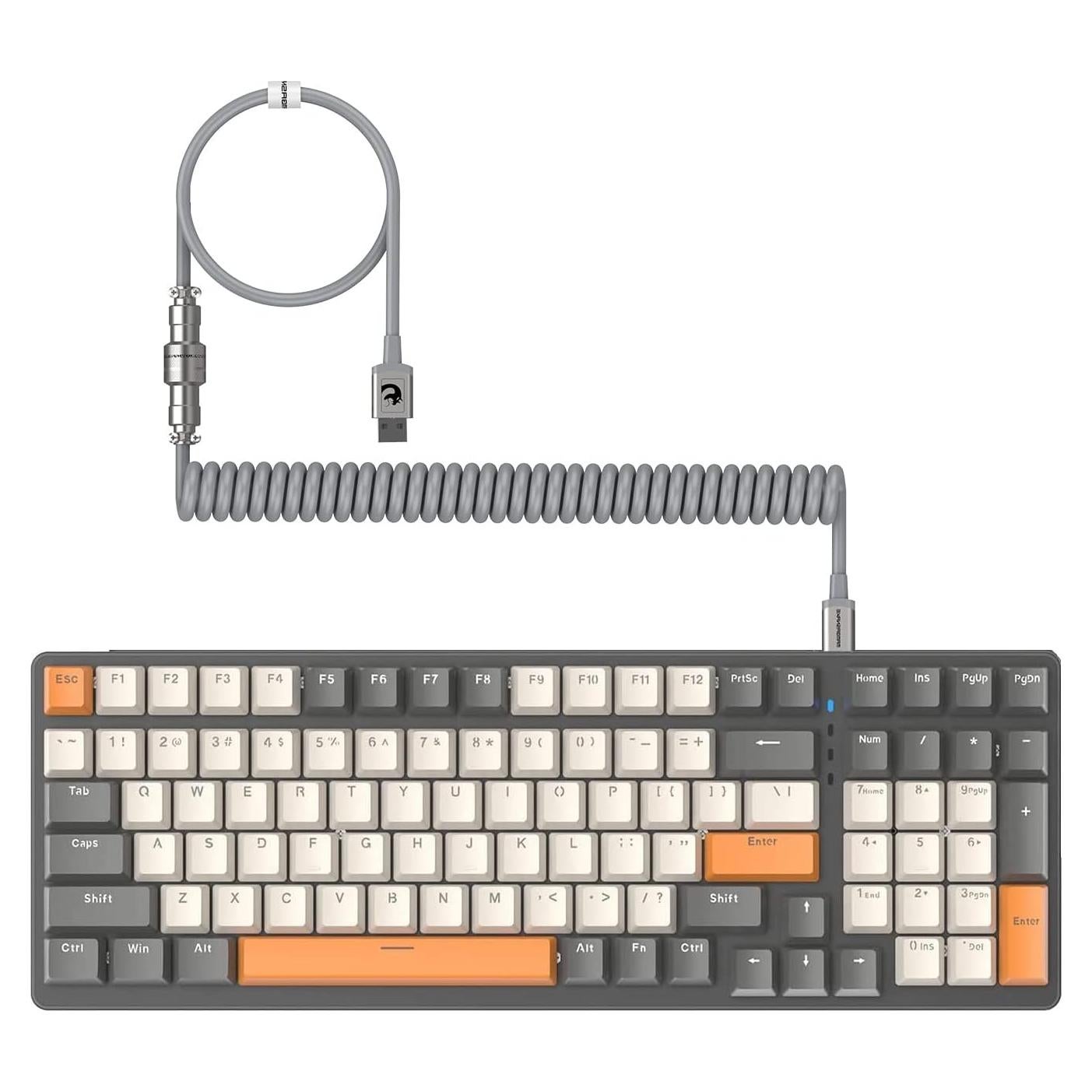 Teclado Mecánico Gaming AJAZZ K3 RGB 98 Teclas Anti-Ghosting