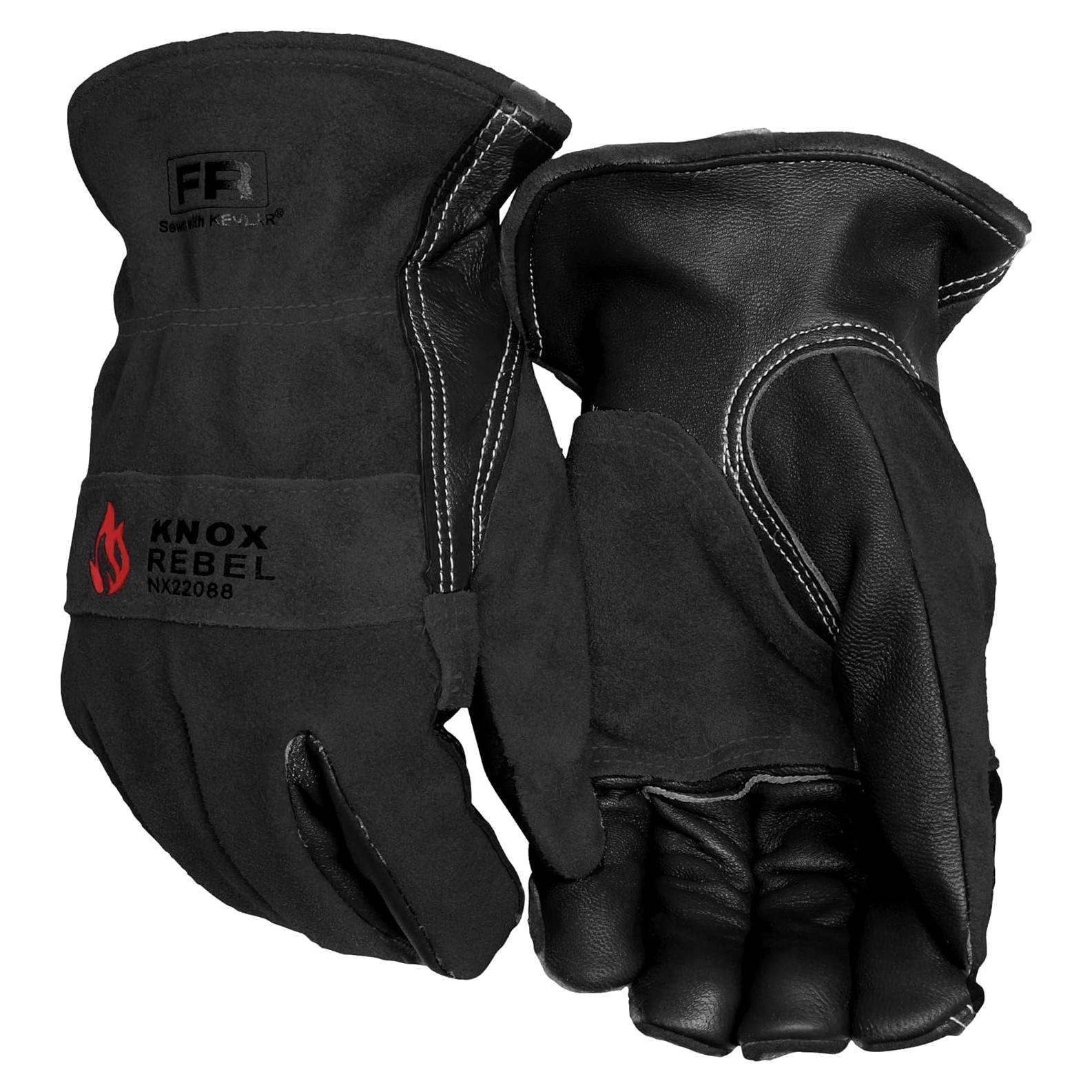 Guantes de trabajo Knox de cuero premium para adultos